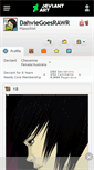 Mobile Screenshot of dahviegoesrawr.deviantart.com