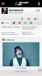 Mobile Screenshot of divinetorch.deviantart.com