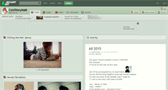 Desktop Screenshot of coolstorymatt.deviantart.com