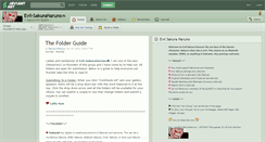 Desktop Screenshot of evil-sakuraharuno.deviantart.com
