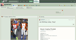 Desktop Screenshot of moonfight.deviantart.com