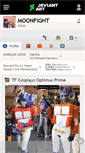 Mobile Screenshot of moonfight.deviantart.com