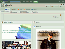 Tablet Screenshot of julesmeijer.deviantart.com