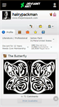 Mobile Screenshot of hairypackman.deviantart.com