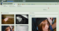 Desktop Screenshot of darkstar-spottedstar.deviantart.com