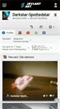 Mobile Screenshot of darkstar-spottedstar.deviantart.com