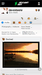 Mobile Screenshot of davesteele.deviantart.com