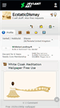 Mobile Screenshot of ecstaticdismay.deviantart.com