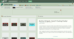 Desktop Screenshot of foedus-stamps.deviantart.com
