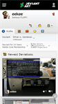 Mobile Screenshot of eekee.deviantart.com