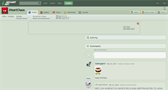 Desktop Screenshot of iheartchaos.deviantart.com