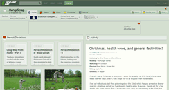 Desktop Screenshot of mangascrap.deviantart.com