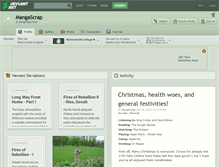 Tablet Screenshot of mangascrap.deviantart.com