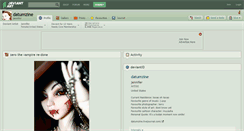 Desktop Screenshot of datumzine.deviantart.com