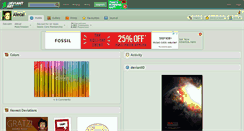 Desktop Screenshot of alecal.deviantart.com