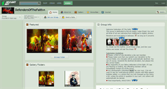 Desktop Screenshot of defendersofthefaith.deviantart.com