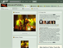 Tablet Screenshot of defendersofthefaith.deviantart.com
