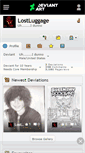 Mobile Screenshot of lostluggage.deviantart.com