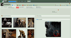 Desktop Screenshot of ghostartist1.deviantart.com
