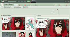 Desktop Screenshot of mindamindachan.deviantart.com