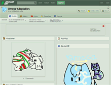 Tablet Screenshot of omega-adoptables.deviantart.com