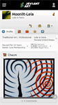 Mobile Screenshot of moonlit-lela.deviantart.com