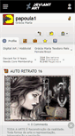 Mobile Screenshot of papoula1.deviantart.com
