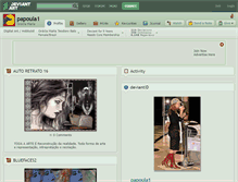 Tablet Screenshot of papoula1.deviantart.com