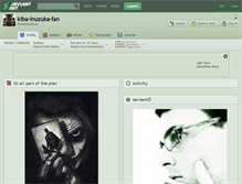 Tablet Screenshot of kiba-inuzuka-fan.deviantart.com