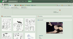 Desktop Screenshot of ewi121.deviantart.com