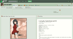 Desktop Screenshot of eternalmagics.deviantart.com