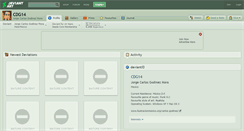 Desktop Screenshot of cdg14.deviantart.com