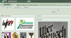 Desktop Screenshot of davevolkova.deviantart.com