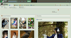 Desktop Screenshot of eirikun.deviantart.com
