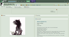 Desktop Screenshot of mimiru-random-fox.deviantart.com