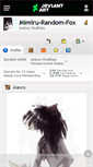 Mobile Screenshot of mimiru-random-fox.deviantart.com