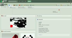 Desktop Screenshot of norad.deviantart.com