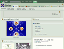 Tablet Screenshot of mitsukake.deviantart.com