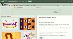 Desktop Screenshot of isouru.deviantart.com