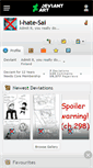 Mobile Screenshot of i-hate-sai.deviantart.com