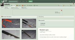 Desktop Screenshot of crafter08.deviantart.com