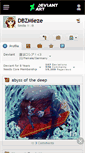 Mobile Screenshot of dbzmieze.deviantart.com