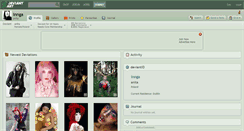 Desktop Screenshot of innga.deviantart.com
