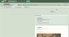 Desktop Screenshot of ladykakata.deviantart.com