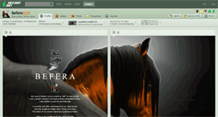 Desktop Screenshot of befera.deviantart.com
