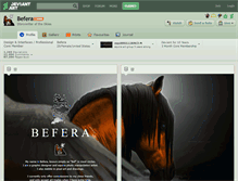 Tablet Screenshot of befera.deviantart.com