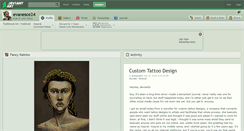 Desktop Screenshot of evanesce24.deviantart.com