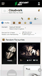 Mobile Screenshot of cloudwork.deviantart.com