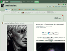 Tablet Screenshot of lacewingedsaby.deviantart.com