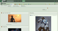 Desktop Screenshot of eljore.deviantart.com